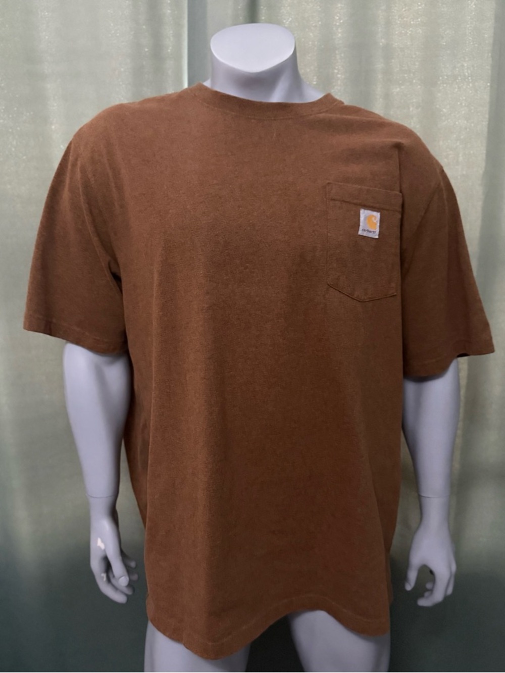 Carhartt Brown Pocket Short-Sleeve Tee